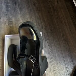 Madden Girl Black Platform Shoes